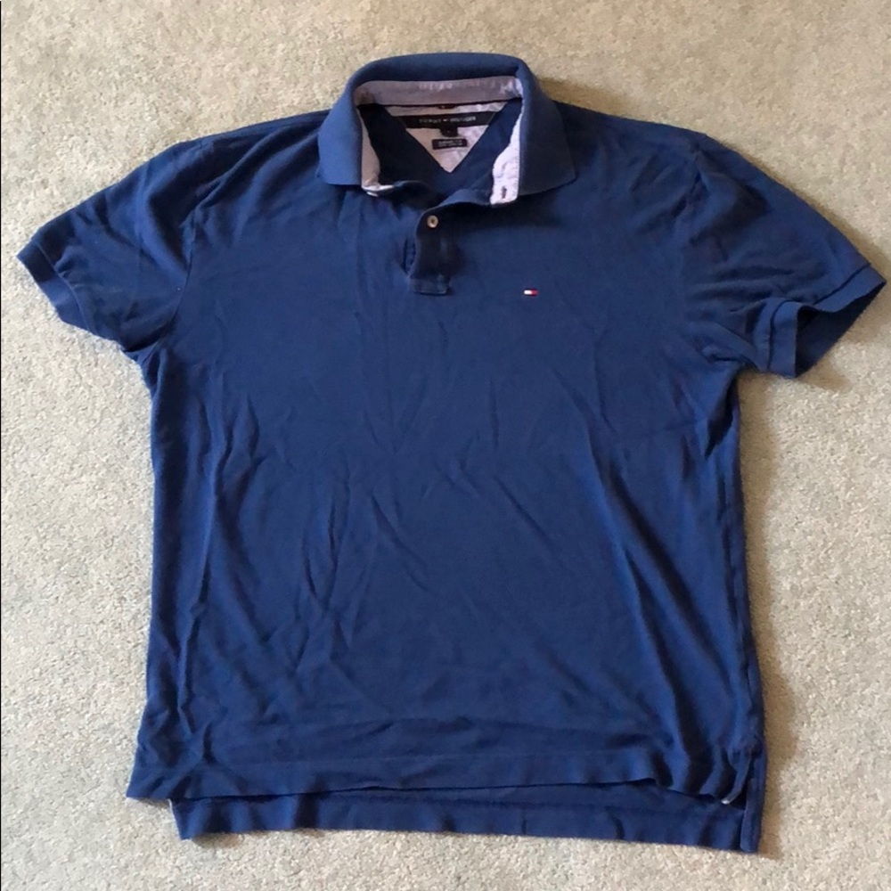 Tommy Hilfiger Blue Polo Shirt